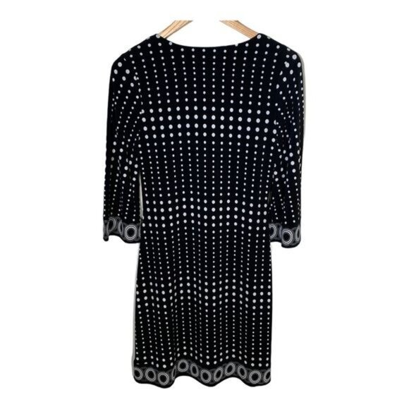 White House Black Market Polka Dot Sheath Dress Size XS - Picture 5 of 10